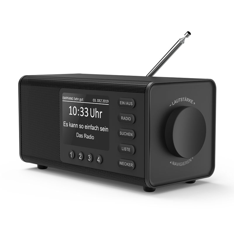 Hama Digitalradio DR1000DE FM DAB DAB+ mit Weckfunktion