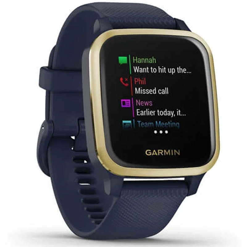 Garmin Venu Sq Music Gps Fitness Smartwatch Blau Sportuhr Fitnessuhr Ebay