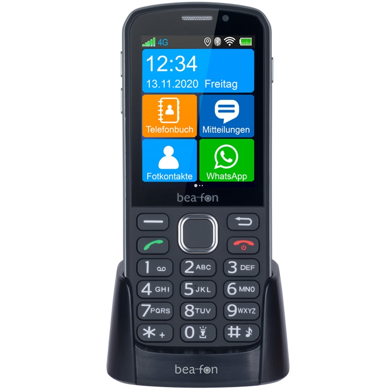 Beafon SL860 Touch Handy Tastenhandy mit Whatsapp Seniorenhandy SOS | eBay