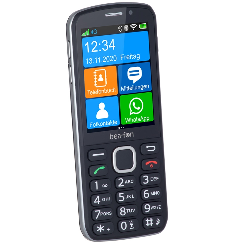 Beafon SL860 Touch Handy Tastenhandy mit Whatsapp Seniorenhandy SOS | eBay