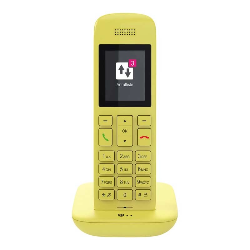 Telekom Speedphone 11 Dect Schnurlostelefon Mit Basis Und Ab Gelb Ebay